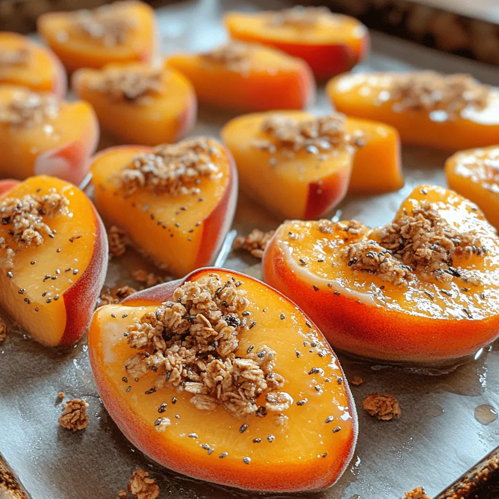 To truly appreciate the magic of Frozen Vanilla Bean Peach Bites, it’s essential to understand the key ingredients that make this recipe shine. Each component not only contributes to the overall flavor profile but also adds nutritional benefits that make this treat guilt-free.