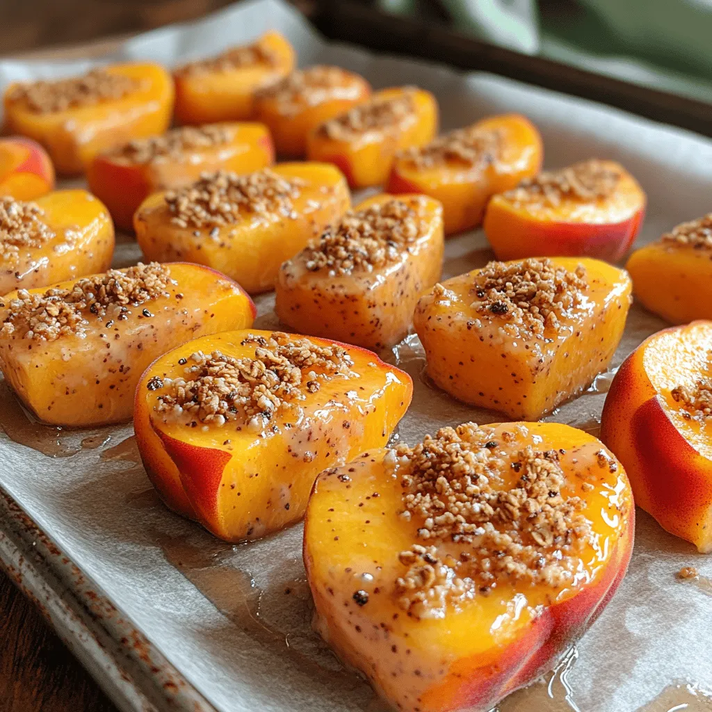 To truly appreciate the magic of Frozen Vanilla Bean Peach Bites, it’s essential to understand the key ingredients that make this recipe shine. Each component not only contributes to the overall flavor profile but also adds nutritional benefits that make this treat guilt-free.