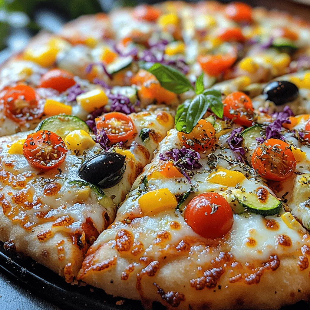 In a world where colorful, healthy meals are increasingly capturing the attention of food enthusiasts, Rainbow Veggie Crunch Pizza stands out as a delightful and nutritious option. This vibrant dish not only appeals to the eyes but also nurtures the body with a medley of fresh vegetables. The Rainbow Veggie Crunch Pizza is more than just a meal; it’s a celebration of colors, flavors, and health benefits that cater to a variety of dietary preferences, including vegetarian and gluten-free options.