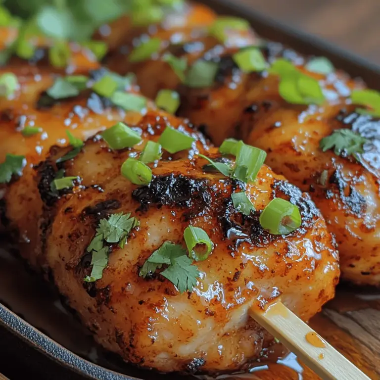 If you’re in search of a dish that perfectly marries sweet and spicy flavors, look no further than Chili Honey Drumstick Pops. This captivating recipe transforms ordinary chicken drumsticks into a finger-licking delight, ideal for any occasion. Imagine the rich taste of succulent chicken, infused with the sweet notes of honey and the fiery kick of chili. This dish not only tantalizes your taste buds but also adds a fun, playful element to your dining experience, especially when served on popsicle sticks.