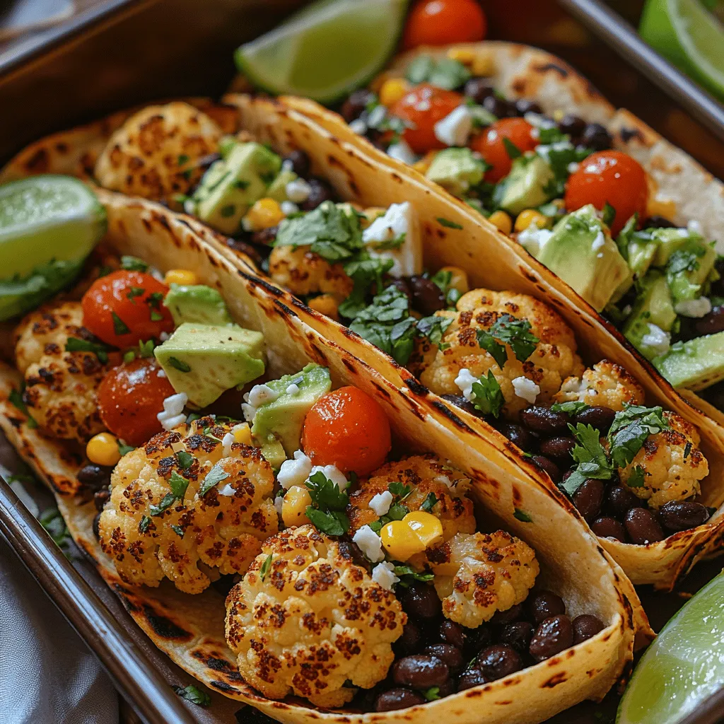 Taco night has long been a favorite tradition in many households, offering a fun and interactive way to enjoy a variety of flavors and textures. However, if you're looking to switch things up while still keeping that beloved taco essence, these Crispy Cauliflower Taco Boats are the perfect solution. This vibrant dish combines the satisfying crunch of roasted cauliflower with the endless possibilities of toppings, offering a deliciously healthy alternative to traditional tacos. As plant-based meals continue to gain popularity, these taco boats not only embrace the trend but also showcase the versatility and richness of cauliflower.