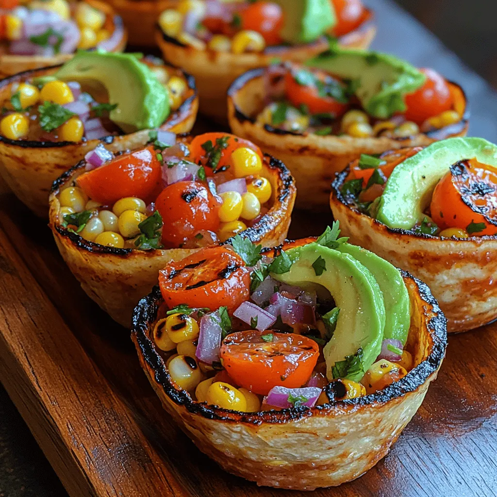 Grilled Corn Salsa Cups are more than just a tasty snack; they represent a celebration of fresh ingredients and culinary creativity. The use of seasonal produce not only enhances the flavor but also showcases the beauty and diversity of local harvests. In a world where food has become synonymous with convenience, there is something uniquely satisfying about preparing a dish that highlights the natural sweetness of fresh corn and the crispness of vibrant vegetables.
