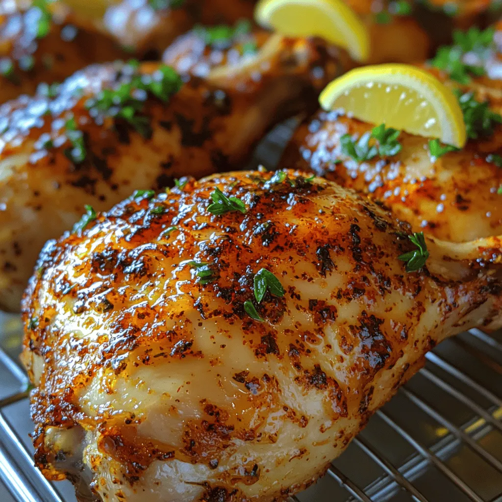Crispy oven-baked chicken legs are a culinary delight that promises both flavor and texture in every bite. Whether you're preparing a casual weeknight dinner or hosting an elegant gathering, the allure of perfectly seasoned, golden-brown chicken legs is undeniable. The crispy skin, combined with tender, juicy meat, offers an irresistible combination that appeals to both kids and adults alike. One of the best parts of this recipe is its simplicity, allowing home cooks of all skill levels to create a dish that feels gourmet yet requires minimal effort.