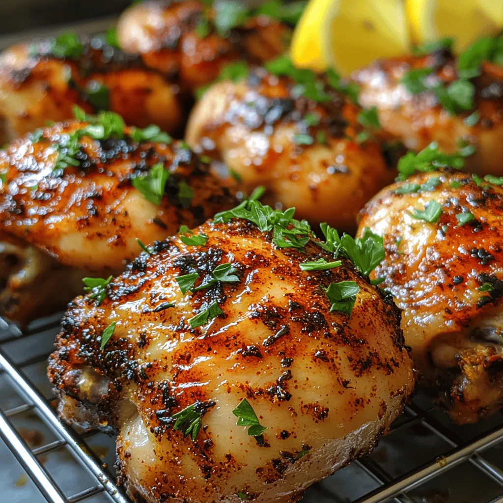 Crispy oven-baked chicken legs are a culinary delight that promises both flavor and texture in every bite. Whether you're preparing a casual weeknight dinner or hosting an elegant gathering, the allure of perfectly seasoned, golden-brown chicken legs is undeniable. The crispy skin, combined with tender, juicy meat, offers an irresistible combination that appeals to both kids and adults alike. One of the best parts of this recipe is its simplicity, allowing home cooks of all skill levels to create a dish that feels gourmet yet requires minimal effort.