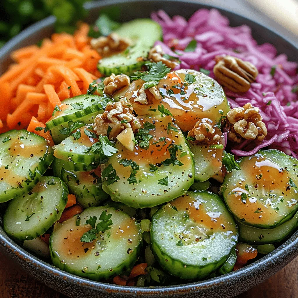The foundation of any great dish lies in its ingredients. The Crisp & Zesty Cucumber Apple Slaw is no exception, boasting a variety of fresh produce that not only elevates the flavor but also enhances the nutritional value of the dish. Let’s take a closer look at the key components of this slaw.