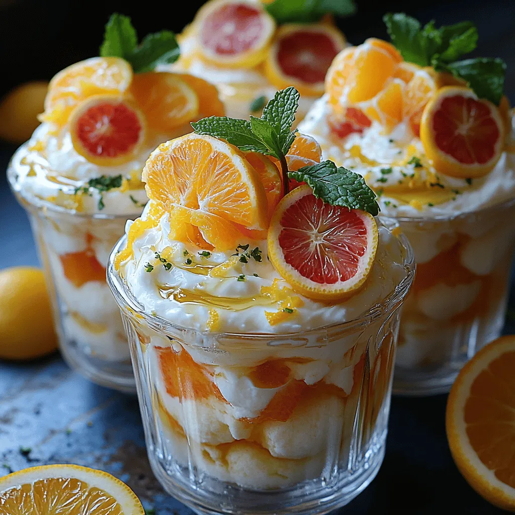 Imagine a dessert that feels like a gentle breeze on a warm day—light, refreshing, and bursting with flavor. Enter Airy Citrus Yogurt Clouds, a delightful treat that serves as both a dessert and a breakfast option. This elegant dish combines the tangy brightness of citrus with the creamy richness of Greek yogurt, creating a harmonious balance that is as pleasing to the palate as it is to the eye. Whether you’re hosting a brunch, celebrating a special occasion, or simply treating yourself, these yogurt clouds offer a versatile option that is sure to impress.