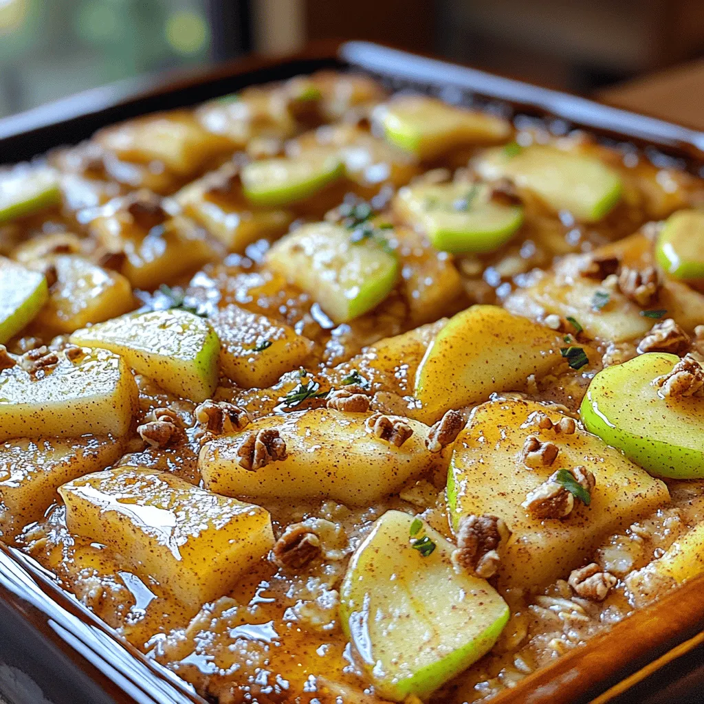 As the crisp air of autumn approaches, the desire for comforting, warm dishes grows ever stronger. Enter the Heavenly Sweet Apple Cinnamon Oat Bake, a mouthwatering recipe that seamlessly blends the wholesome goodness of oats with the sweet, tart flavors of apples and a hint of cinnamon. This delightful bake serves not only as a hearty breakfast option but also doubles as a scrumptious dessert, making it a versatile addition to your culinary repertoire.