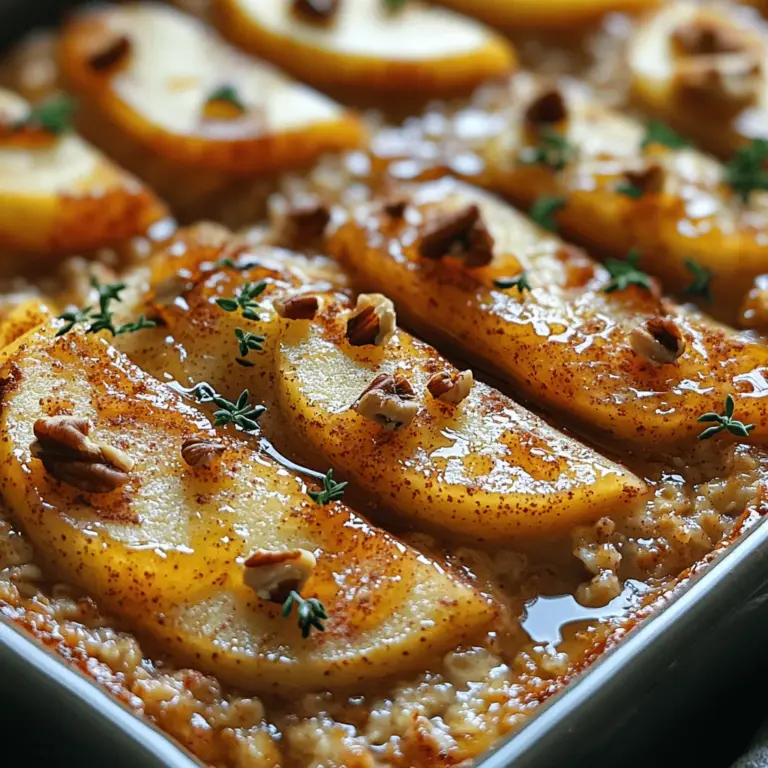 As the crisp air of autumn approaches, the desire for comforting, warm dishes grows ever stronger. Enter the Heavenly Sweet Apple Cinnamon Oat Bake, a mouthwatering recipe that seamlessly blends the wholesome goodness of oats with the sweet, tart flavors of apples and a hint of cinnamon. This delightful bake serves not only as a hearty breakfast option but also doubles as a scrumptious dessert, making it a versatile addition to your culinary repertoire.