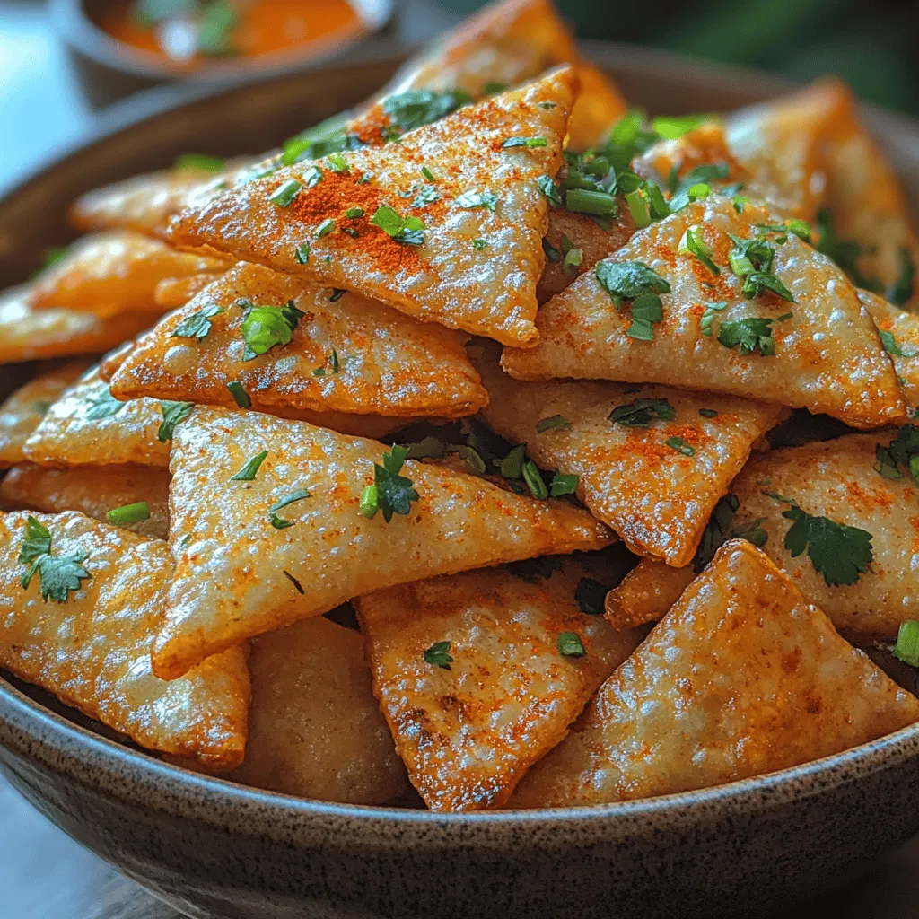 In the world of snacks, the appeal of air-fried options has gained significant traction as more people seek healthier alternatives to traditional fried foods. Air-fried snacks provide the satisfying crunch and flavor we crave, without the excessive oil and calories often associated with deep frying. Among these delightful options are crunchy wonton chips, which are not only easy to make but also incredibly versatile. Whether you're hosting a gathering, enjoying a cozy movie night at home, or simply looking for a standalone snack, these wonton chips can be your go-to treat.
