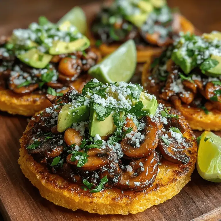 In the world of plant-based cuisine, few dishes can rival the deliciousness and nutritional value of sautéed garlic mushroom and white bean tostadas. This recipe embodies a delightful blend of flavors and textures that will satisfy not only vegans but also anyone seeking a wholesome and filling meal. By utilizing simple, fresh ingredients, this dish is approachable for home cooks of all skill levels, making it an ideal choice for weeknight dinners or casual gatherings.