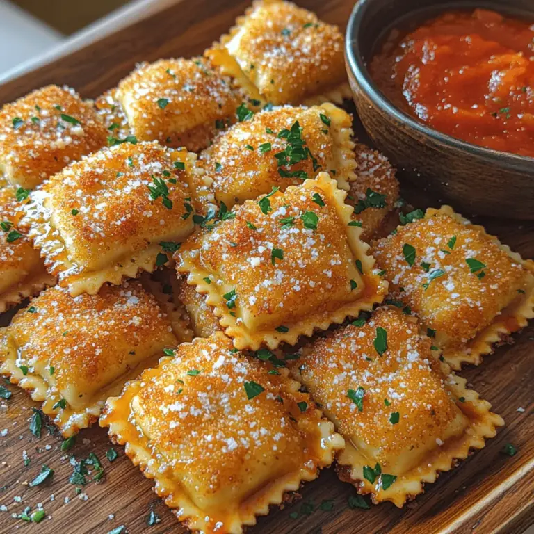 Ravioli, a beloved staple of Italian cuisine, has captured the hearts and palates of people worldwide. These delightful pasta pockets are known for their versatility, filled with an array of ingredients from ricotta and spinach to meat and mushrooms. As a comfort food, ravioli can be found in various forms across different cultures, whether served in a rich sauce or simply sautéed with olive oil and herbs. One innovative twist on this traditional dish is the emergence of crispy toasted ravioli bites—an exciting appetizer or snack that elevates the comforting qualities of ravioli with a crunchy, flavorful exterior.