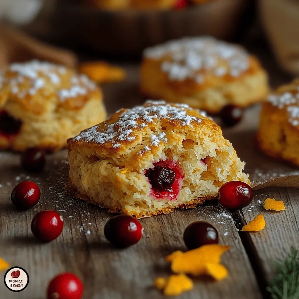 Baking scones is an experience that invokes the senses, filling the kitchen with enchanting aromas and promising a delightful treat. There's something incredibly satisfying about crafting these tender, flaky pastries, especially when they are infused with the vibrant flavors of tart cranberries and zesty oranges. The combination of these two ingredients creates a unique taste sensation that balances sweetness and acidity, making each bite a burst of flavor.
