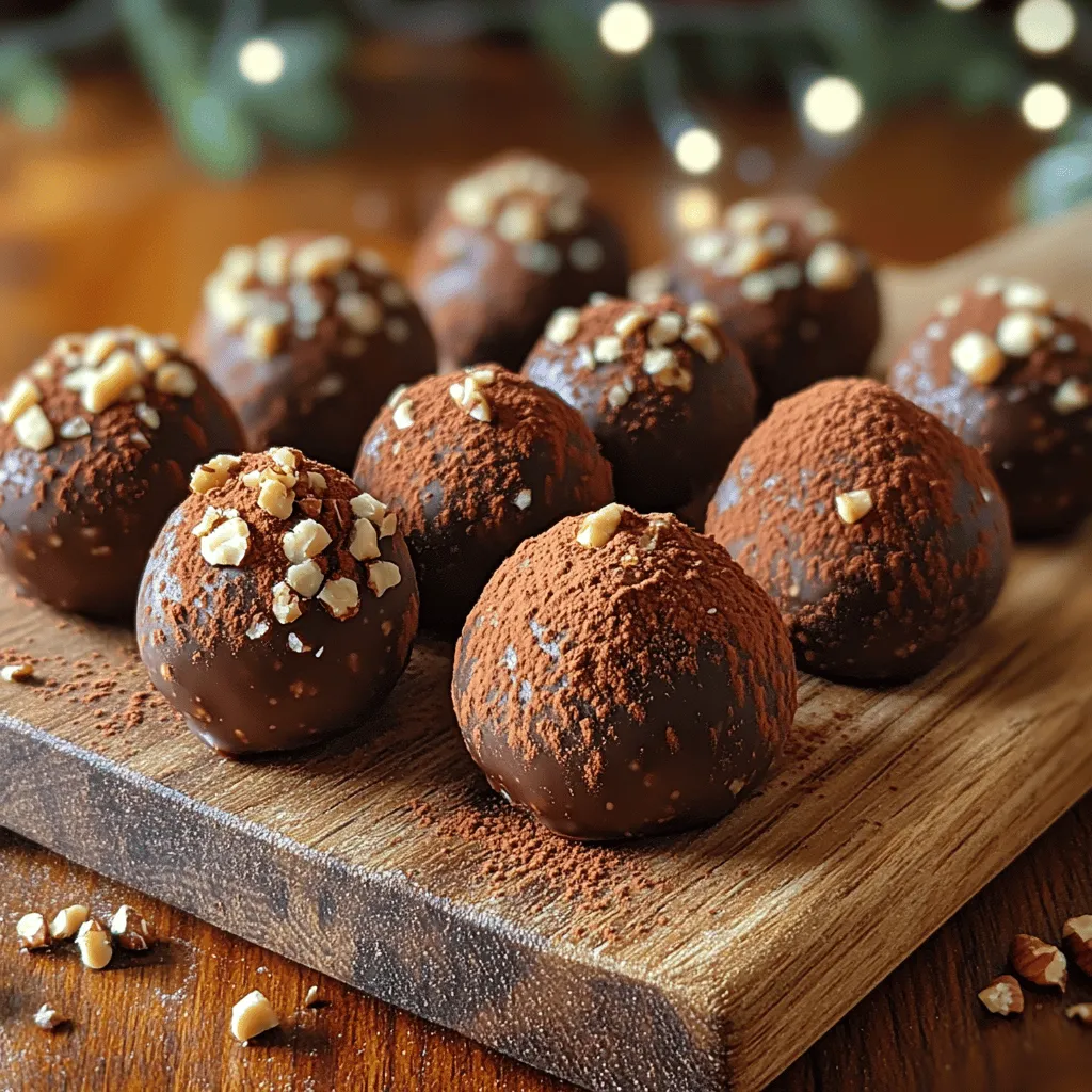 Welcome to the world of decadent desserts, where indulgence meets sophistication. Today, we will explore the alluring realm of Espresso Chocolate Truffles — a delightful treat that marries the rich intensity of dark chocolate with the robust flavor of espresso. Perfect for any occasion, these truffles are not just a dessert; they are an experience, a chocolate lover's dream that can elevate any gathering or personal treat to something extraordinary.
