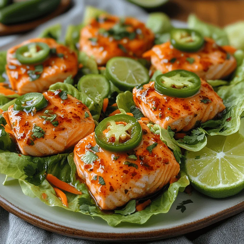 In the world of modern cuisine, the trend towards healthier and lighter meal options continues to gain momentum. Among the myriad of choices available, Sweet Chili Salmon Lettuce Wraps stand out as a delicious and nutritious alternative that caters to both flavor and dietary needs. These wraps are not only a feast for the eyes but also a perfect blend of textures and tastes, marrying the tender richness of salmon with the crisp freshness of lettuce and the vibrant zing of sweet chili sauce. As more people seek to incorporate lighter dishes into their meals, lettuce wraps have emerged as an appealing option for those looking to enjoy satisfying flavors without the heaviness often associated with traditional wraps or sandwiches.