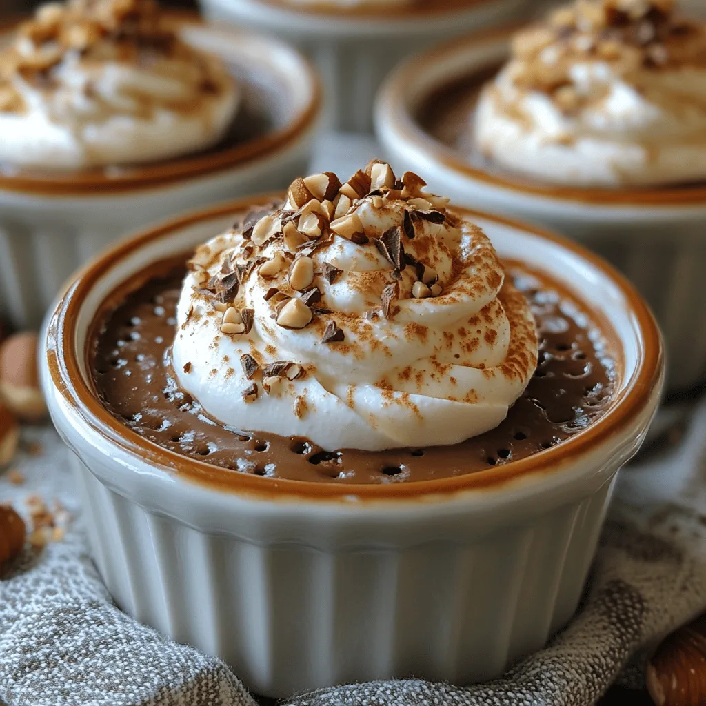 Chocolate desserts have an undeniable charm, captivating the hearts and taste buds of many. Among the myriad of chocolate treats available, few can match the elegance and decadence of a pot de crème. This luscious dessert, known for its smooth texture and rich flavor, has become a classic in the world of gourmet sweets. The Silky Chocolate Hazelnut Pot de Crème stands out with its unique blend of rich chocolate and the nutty warmth of hazelnuts, making it an unforgettable indulgence.