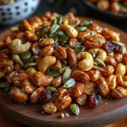 Snack mixes have become a staple in many households, offering a convenient and satisfying option for those mid-afternoon cravings or a quick nibble between meals. Their versatility is unmatched; you can find everything from savory to sweet variations, making them suitable for a wide range of palates. However, as the demand for healthier snack options grows, many are turning to homemade solutions that not only cater to dietary preferences but also allow for greater control over ingredients.