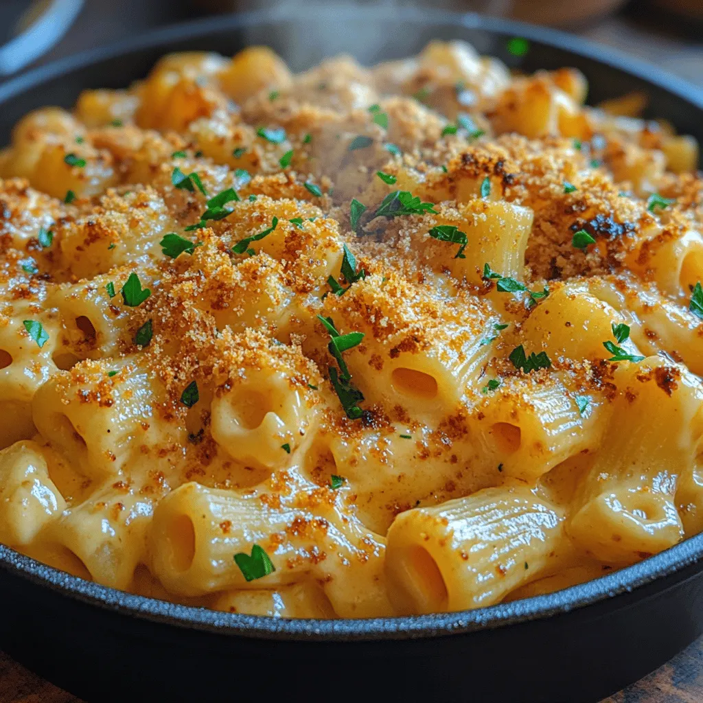 When it comes to comfort food, few dishes can rival the warm embrace of mac and cheese. This beloved staple has graced tables across the globe, from casual family dinners to gourmet restaurant menus. However, in our recipe for Creamy Roasted Garlic Mac & Cheese, we take this classic dish to new heights. By infusing it with the rich, aromatic essence of roasted garlic and a carefully curated blend of gourmet cheeses, we create a mac and cheese experience that is both indulgent and sophisticated.