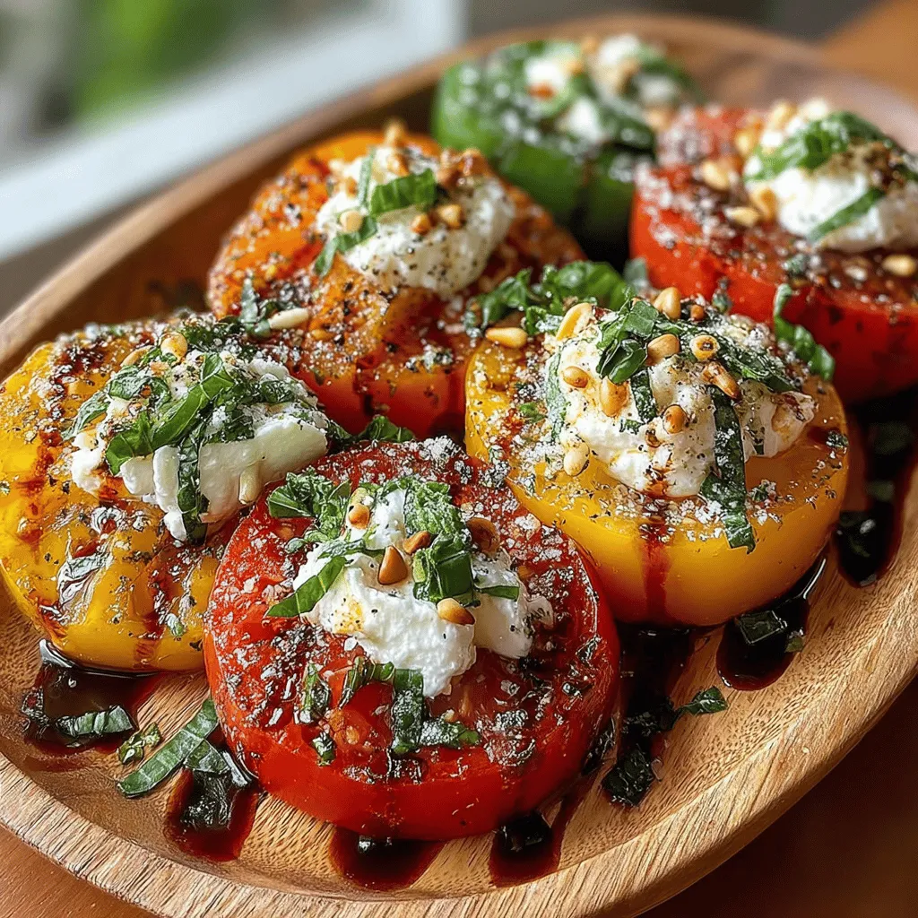 In the realm of healthy eating, fresh and vibrant salads stand out as a staple that not only nourishes the body but also pleases the palate. Bursting Tomato Bliss with Creamy Burrata is a perfect embodiment of this concept, showcasing the beauty and flavor of fresh ingredients in a harmonious blend. This recipe highlights the lusciousness of heirloom tomatoes and the decadence of creamy burrata cheese, making it a delightful dish suited for any occasion, whether it's a casual lunch or a festive gathering.