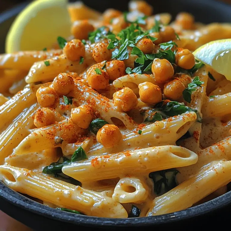 In recent years, plant-based diets have surged in popularity, as more people recognize the numerous health benefits and environmental advantages of incorporating more plant foods into their meals. From reducing the risk of chronic diseases to lowering carbon footprints, the shift towards a plant-based lifestyle is not just a trend—it's a movement. One dish that perfectly encapsulates this shift is the Creamy Chickpea Pasta Delight, a satisfying and flavorful meal that caters to a variety of dietary preferences.