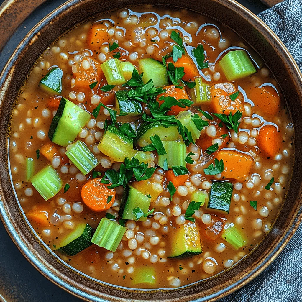 If you're in search of a nourishing and fulfilling dish that warms the heart and soul, look no further than Wholesome Barley Bliss Stew. This delightful recipe combines the wholesome goodness of barley with an array of vibrant vegetables, fragrant herbs, and your choice of protein, creating a meal that is both satisfying and nutritious. Perfect for chilly evenings or a cozy family gathering, this stew is not only easy to prepare but also offers a delightful explosion of flavors that will leave everyone at the table wanting more.