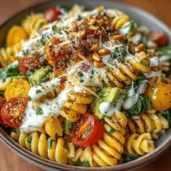 In the realm of culinary delights, few dishes capture the essence of freshness and flavor quite like a Creamy Avocado Basil Pasta Salad. This vibrant recipe fuses the creamy goodness of ripe avocados with the aromatic notes of fresh basil, creating a harmonious balance that is as visually appealing as it is satisfying. With its lush green hues and a medley of textures, this pasta salad is not only a feast for the eyes but also a delightful experience for the palate.