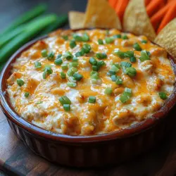 When it comes to party favorites and crowd-pleasers, few dishes can compete with the irresistibly rich and vibrant flavors of a creamy Buffalo chicken dip. This dish has become a staple at gatherings and celebrations, whether it's a casual get-together, a festive holiday party, or the highly anticipated game-day showdown. The combination of spicy Buffalo sauce and creamy cheese creates an addictive dip that guests can't resist. It’s no wonder that this dish has carved out a niche in the hearts of many, becoming synonymous with fun, flavor, and fellowship.