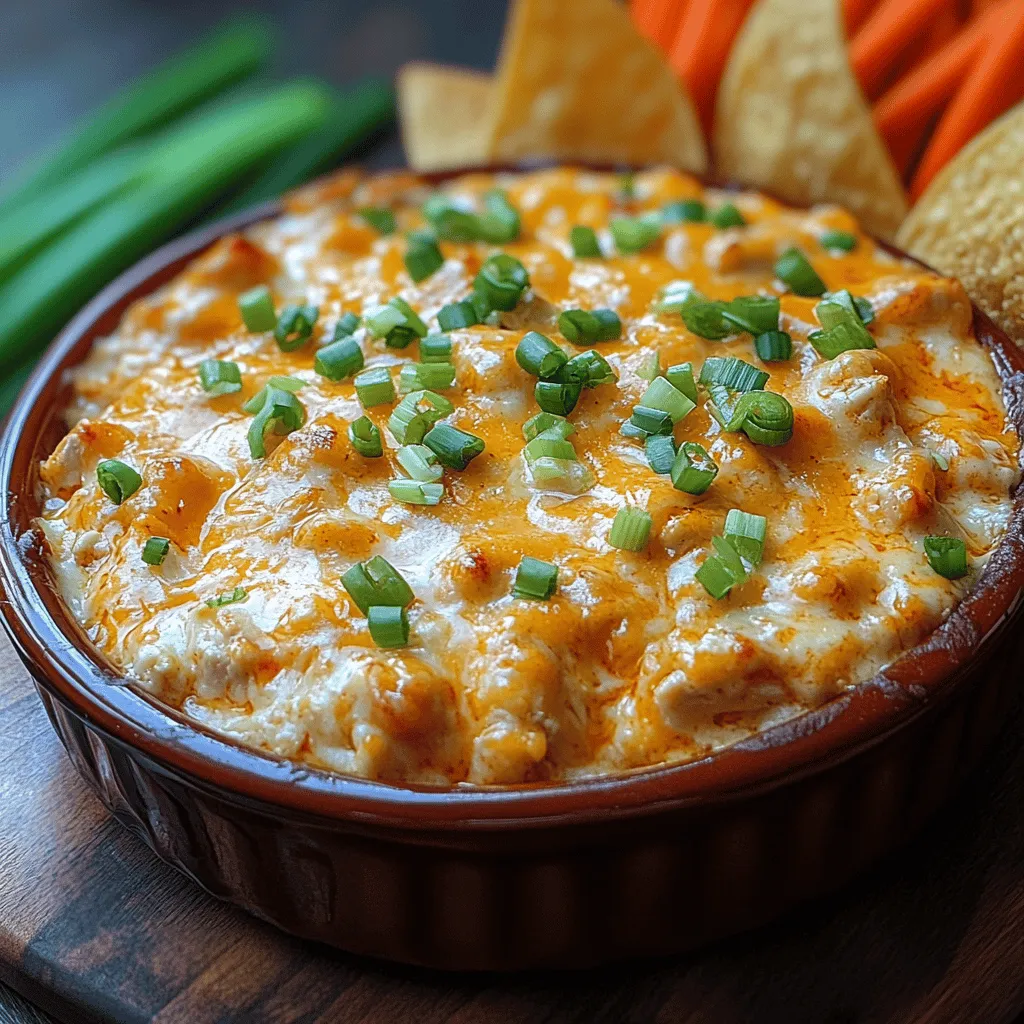 When it comes to party favorites and crowd-pleasers, few dishes can compete with the irresistibly rich and vibrant flavors of a creamy Buffalo chicken dip. This dish has become a staple at gatherings and celebrations, whether it's a casual get-together, a festive holiday party, or the highly anticipated game-day showdown. The combination of spicy Buffalo sauce and creamy cheese creates an addictive dip that guests can't resist. It’s no wonder that this dish has carved out a niche in the hearts of many, becoming synonymous with fun, flavor, and fellowship.