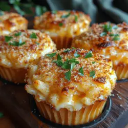 There's something undeniably comforting about a warm, gooey serving of mac and cheese. This classic dish, beloved by both children and adults alike, has secured its place in the hearts and kitchens of many. Whether it's the nostalgia of childhood meals or the simple pleasure of cheesy goodness, mac and cheese brings joy to countless dinner tables. But what if we could elevate this comfort food experience into a fun and portable treat? Enter the Cheesy Delight Mac and Cheese Cups—a delightful twist on the traditional recipe that makes it easy to enjoy this classic dish on the go.