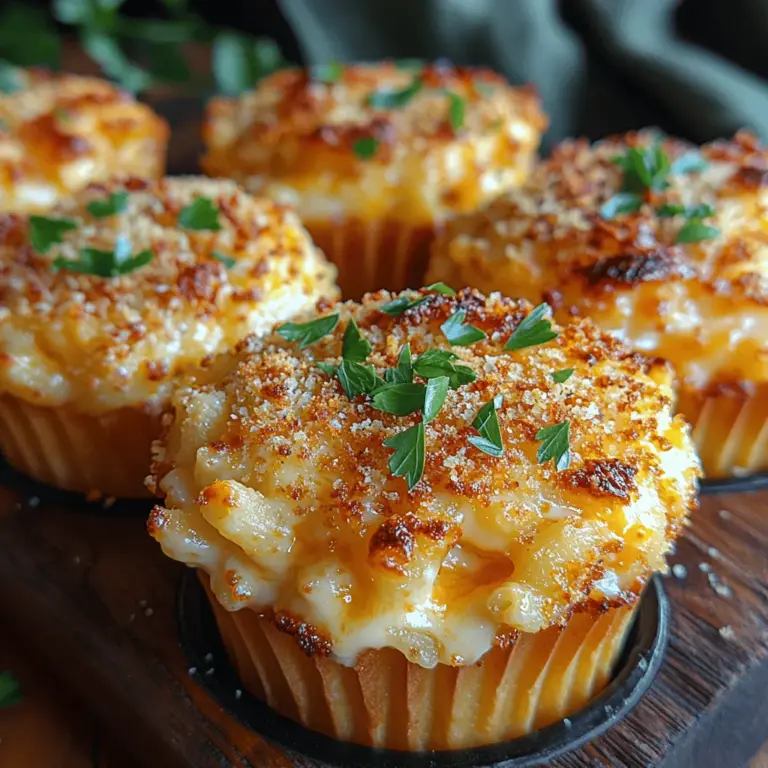There's something undeniably comforting about a warm, gooey serving of mac and cheese. This classic dish, beloved by both children and adults alike, has secured its place in the hearts and kitchens of many. Whether it's the nostalgia of childhood meals or the simple pleasure of cheesy goodness, mac and cheese brings joy to countless dinner tables. But what if we could elevate this comfort food experience into a fun and portable treat? Enter the Cheesy Delight Mac and Cheese Cups—a delightful twist on the traditional recipe that makes it easy to enjoy this classic dish on the go.