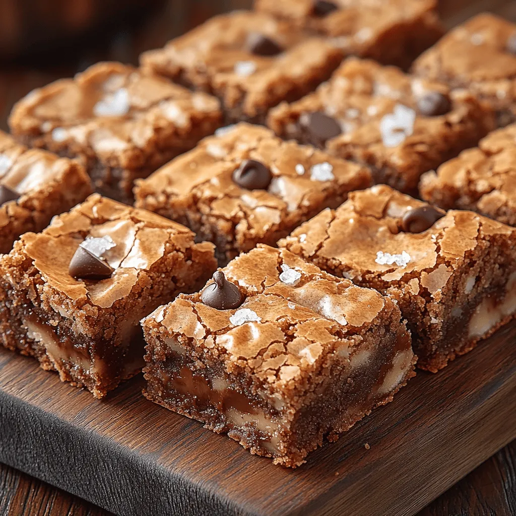Crackly brown butter blondies are more than just a simple dessert; they are a delightful fusion of rich flavors and textures that make them a favorite among cookie lovers. These treats boast a chewy, fudgy center and a crackly, golden crust that tempts the taste buds with every bite. While traditional blondies are often overshadowed by their chocolate counterpart, brownies, these crackly wonders deserve their moment in the spotlight. By using browned butter, we elevate the flavor profile, infusing it with nutty undertones that add depth and complexity to the overall experience.