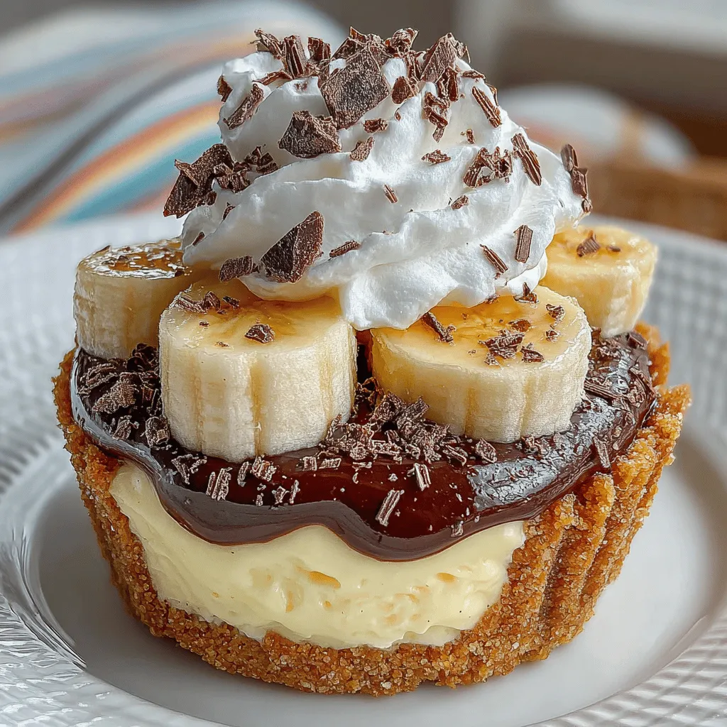 Indulge in the delightful taste of Banana Bliss No-Bake Cream Pie Cups, a creamy and refreshing dessert that combines the rich flavors of ripe bananas, velvety cream cheese, and a crunchy graham cracker crust. This dessert offers a perfect blend of sweetness and texture, making it an ideal choice for warm days or special occasions. Whether you are hosting a summer gathering or simply craving a sweet treat, these no-bake pie cups are sure to impress both friends and family.