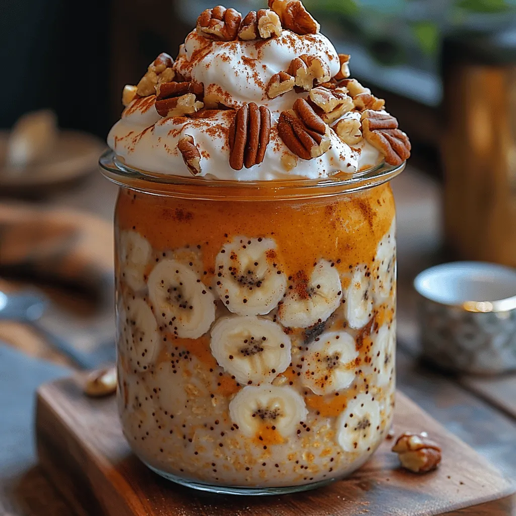 As the leaves begin to turn, and the crisp autumn air settles in, there’s a particular comfort that comes from warm spices and seasonal flavors. Enter "Spiced Pumpkin Pie Overnight Oats," a dish that embodies the essence of fall while providing a nutritious breakfast option that is both satisfying and delicious. This recipe is not only a delightful nod to the classic pumpkin pie but also offers a modern twist that caters to health-conscious eaters and busy individuals alike.