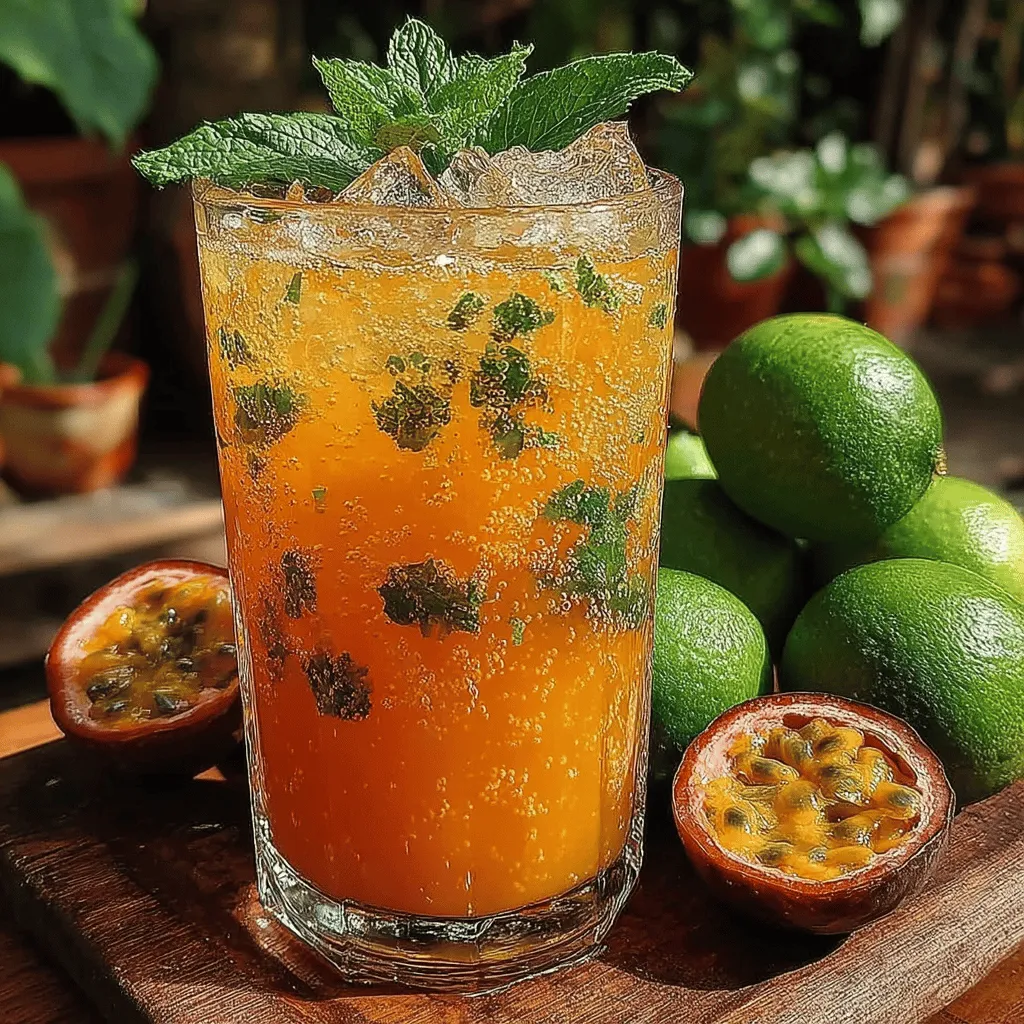 As the sun shines brighter and temperatures rise, nothing beats the refreshing allure of iced tea. This classic beverage, known for its versatility and revitalizing qualities, transforms into an exotic experience with the right ingredients. Enter the Tropical Bliss Mango Passionfruit Iced Tea, a drink that captures the essence of summer in every sip. Bursting with vibrant flavors and an invigorating aroma, this iced tea is not just a treat for the taste buds but also a health-conscious choice for those seeking a refreshing escape from the heat.