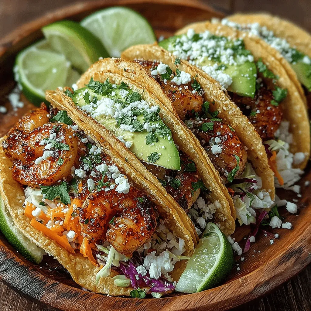 Zesty Lemon Garlic Shrimp Tacos are a culinary delight that brings together fresh ingredients and bold flavors in a simple, quick meal. This dish stands out with its harmonious blend of succulent shrimp, zesty lemon, and aromatic garlic, creating a taco experience that is both satisfying and refreshing. The appeal of shrimp tacos lies in their versatility; they can be enjoyed as a light dinner, a crowd-pleasing appetizer, or even a fun twist at your next gathering.
