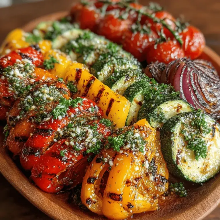 In recent years, grilled vegetables have surged in popularity, becoming a staple in the healthy eating movement. Their vibrant colors, tantalizing flavors, and the smoky aroma imparted by grilling make them an irresistible addition to any meal. Among the myriad of ways to prepare these nutritious delights, Garlic Herb Grilled Vegetables stand out as a versatile dish that suits a variety of occasions—from casual backyard barbecues to elegant dinner parties. Not only are they visually appealing and delicious, but they also pack a nutritional punch, making them an ideal choice for anyone looking to enhance their diet with wholesome ingredients.