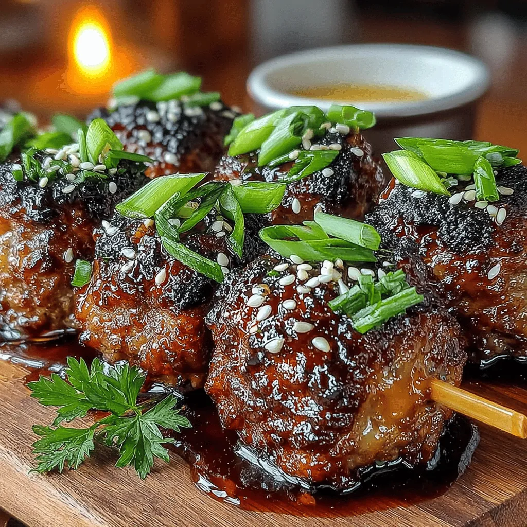 When it comes to Asian cuisine, few flavor profiles are as beloved and recognizable as teriyaki. This delectable combination of sweet and savory has won hearts worldwide, transcending cultural boundaries. Teriyaki, which traditionally involves grilling or broiling meat while basting it with a glossy sauce, has not only become a staple in Japanese cooking but has also found its way into a variety of dishes globally, including the delightful teriyaki glazed meatball skewers. These skewers are a versatile and crowd-pleasing dish that can elevate any gathering, serve as a satisfying family dinner, or act as a tantalizing appetizer at parties.