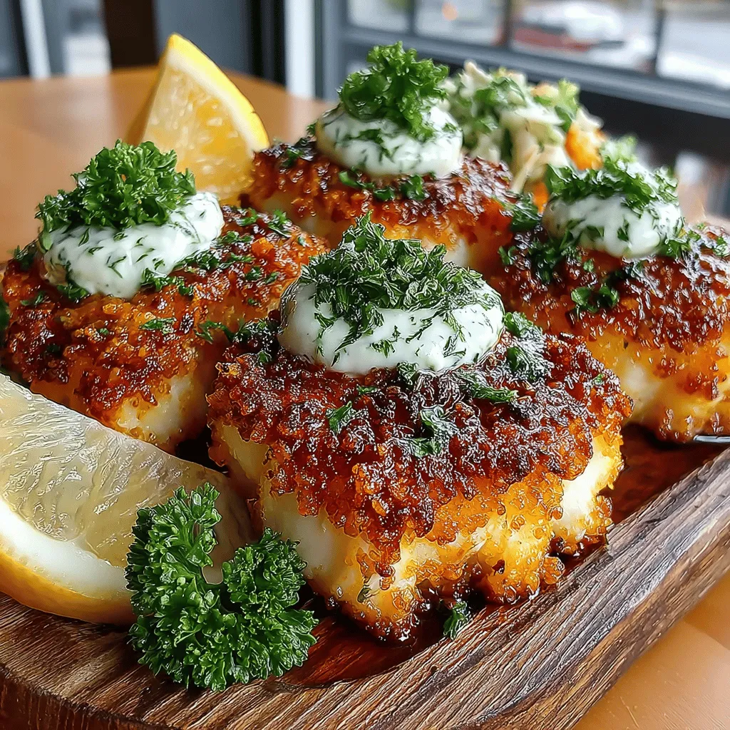 When it comes to weeknight dinners or even special occasions, finding a dish that is both satisfying and easy to prepare can be a challenge. Enter *Crispy Panko Baked Cod with Herb Sauce*. This delightful meal combines the mild, flaky texture of cod with a golden, crispy panko crust, resulting in a dish that is not only visually appealing but also bursting with flavor. The herb sauce, rich in fresh ingredients, elevates the cod to new heights, making it a standout centerpiece for any table.