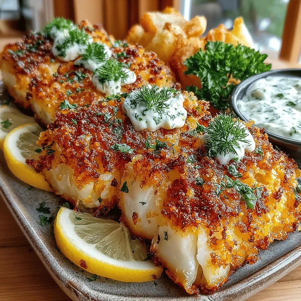 When it comes to weeknight dinners or even special occasions, finding a dish that is both satisfying and easy to prepare can be a challenge. Enter *Crispy Panko Baked Cod with Herb Sauce*. This delightful meal combines the mild, flaky texture of cod with a golden, crispy panko crust, resulting in a dish that is not only visually appealing but also bursting with flavor. The herb sauce, rich in fresh ingredients, elevates the cod to new heights, making it a standout centerpiece for any table.