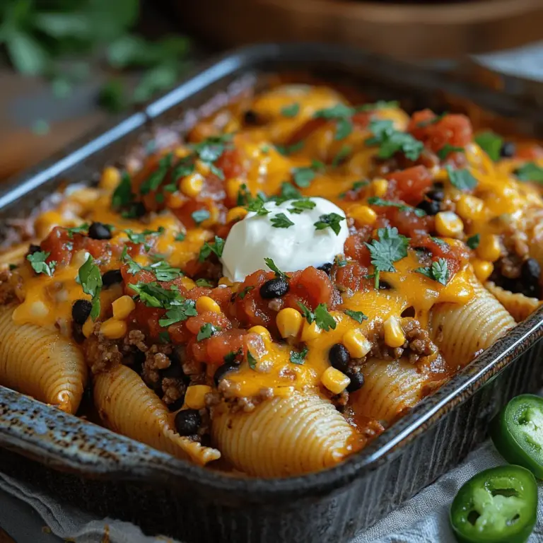 The world of culinary delights is filled with countless combinations, but few are as enticing as the fusion of classic Mexican flavors with Italian comfort food. Enter Zesty Taco Stuffed Pasta Shells—a dish that brings together the vibrant, bold flavors of tacos and the hearty satisfaction of pasta. This delightful recipe is not just a meal; it's a family-friendly experience that transforms weeknight dinners into a culinary adventure.
