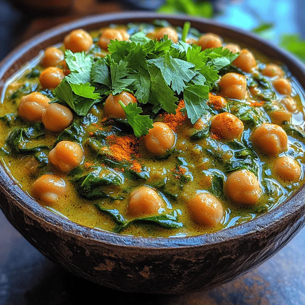 When it comes to hearty yet healthy meals, few dishes can compete with a creamy chickpea spinach stew enriched with coconut milk. This recipe is not just a visual feast, with its vibrant green spinach and the golden hues of spices, but it also offers an abundance of flavors that are comforting and satisfying. Whether you’re looking for a nourishing weeknight dinner or a dish that can impress guests, this stew ticks all the boxes.