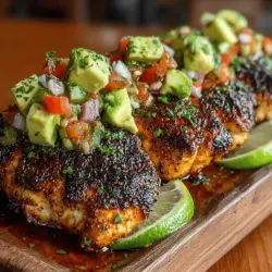 Zesty Chili Lime Chicken with Avocado Salsa is more than just a meal; it’s an experience that tantalizes the taste buds with its refreshing and vibrant flavors. This dish stands out as a perfect option for any occasion, whether you're hosting a summer barbecue, planning a family dinner, or simply looking for a quick weeknight meal. The combination of zesty lime and spicy chili creates a captivating flavor profile, while the creamy avocado salsa enhances the dish with its smooth texture and rich nutrients.