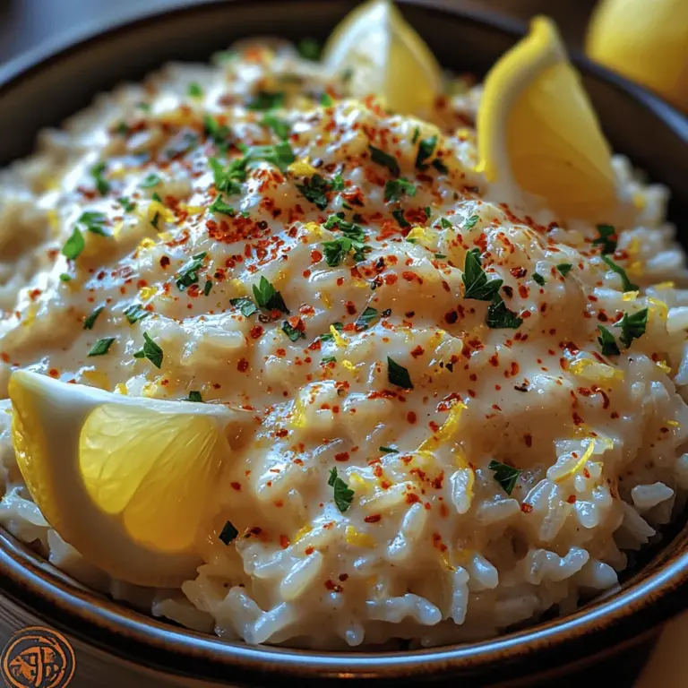When it comes to comfort food that is both satisfying and refreshing, the Zesty Creamy Lemon Garlic Rice Bowl stands out as a delightful option that captures the essence of vibrant flavors in every bite. This dish is a perfect marriage of zesty acidity, creamy richness, and the unmistakable aroma of garlic, creating a culinary experience that is both indulgent and invigorating. Whether you're looking for a quick weeknight dinner or a dish to impress guests at a gathering, this rice bowl is versatile enough to suit any occasion.