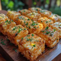 Crispy Baked Feta Crust Cubes are the epitome of culinary creativity, turning a simple ingredient into a gourmet treat. This dish combines the creamy, tangy goodness of feta cheese with a golden, crunchy exterior, creating a delightful contrast that appeals to both the eyes and the palate. Whether you’re hosting a casual get-together or looking for a unique snack to enjoy on a quiet evening, these baked feta cubes are versatile enough to fit any occasion.