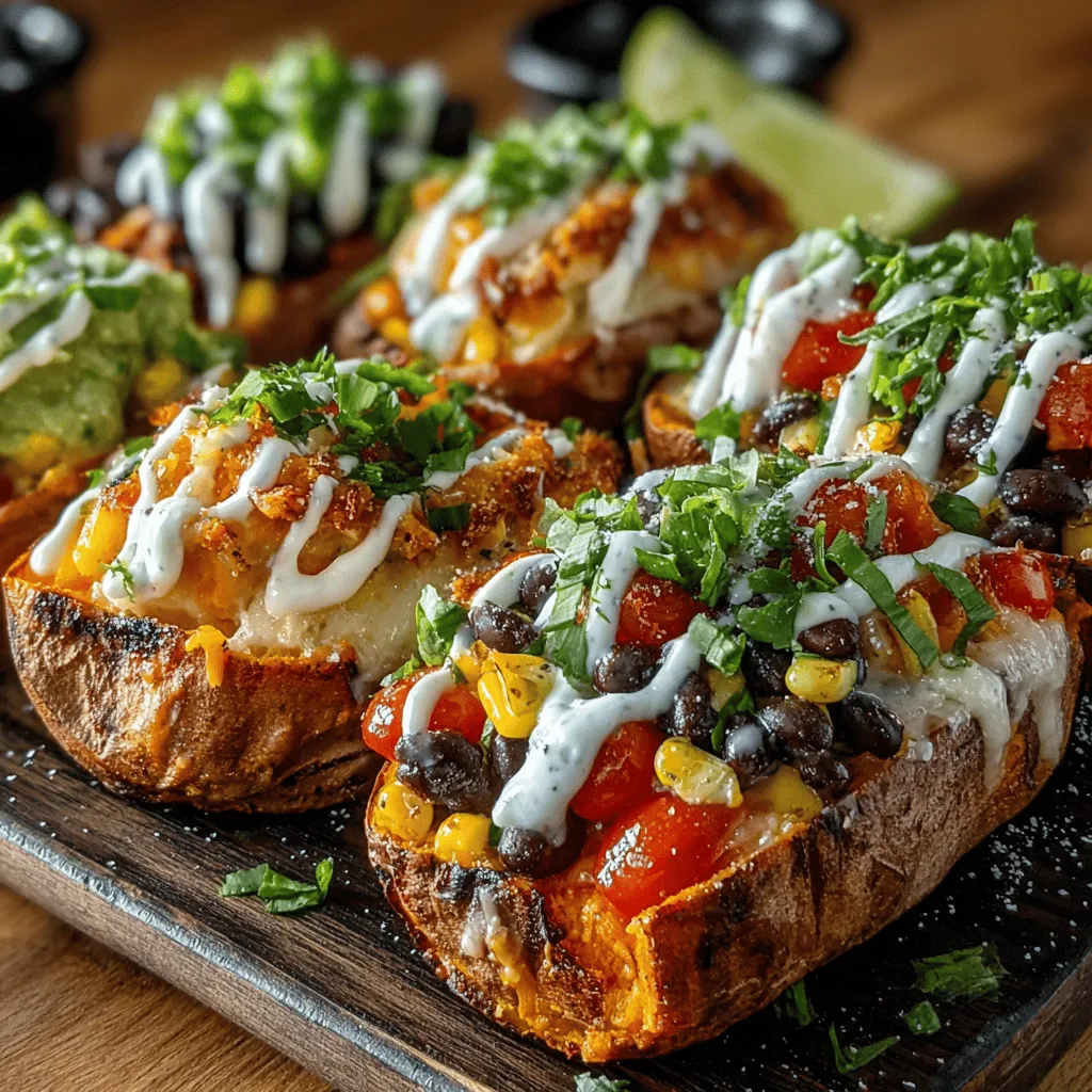 Sweet Potato Nacho Boats with Avocado Ranch represent a delightful fusion of flavors and textures, offering a nutritious alternative to traditional nachos. This innovative recipe transforms sweet potatoes into edible vessels, filled with a medley of savory ingredients and finished with a creamy avocado ranch dressing. As a versatile dish, it serves beautifully as a snack, appetizer, or even a light meal, catering to a variety of dietary preferences, including vegetarian and gluten-free diets.