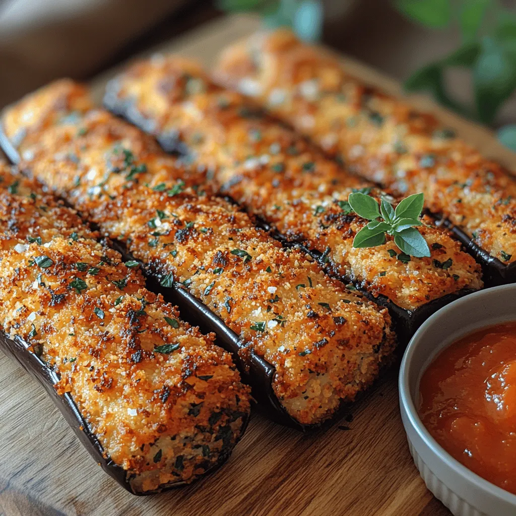 If you're searching for a delicious and healthy snack or appetizer, look no further than crispy Parmesan eggplant sticks. This delectable dish offers a satisfying crunch that will delight your taste buds while providing a nutritious alternative to traditional fried snacks. Baked rather than fried, these eggplant sticks are not only guilt-free but also incredibly easy to prepare, making them perfect for weeknight dinners or casual gatherings.