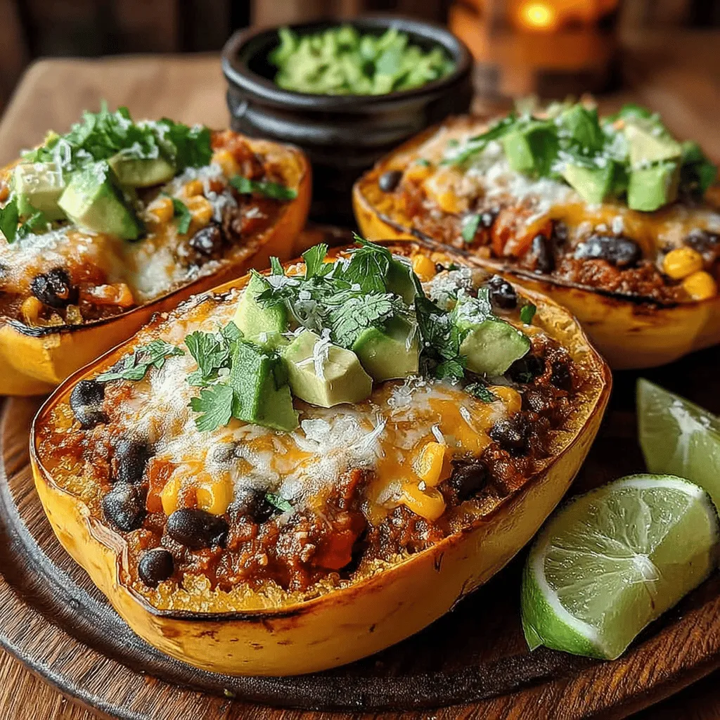 In the world of culinary exploration, few combinations resonate as well as the vibrant flavors of Tex-Mex cuisine melded with the health-conscious appeal of spaghetti squash. Introducing Tex-Mex Spaghetti Squash Taco Boats – a dish that not only tantalizes the taste buds but also promotes a nutritious lifestyle. These taco boats feature the unique texture of spaghetti squash filled with a colorful and flavorful medley, making it an eye-catching centerpiece for family dinners or casual gatherings.