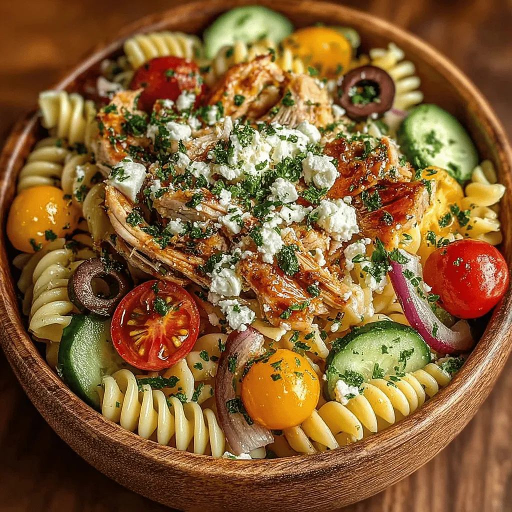 Mediterranean cuisine is a celebration of vibrant flavors, fresh ingredients, and a harmonious blend of culinary traditions from countries bordering the Mediterranean Sea. Known for its emphasis on vegetables, grains, legumes, and healthy fats, this cuisine not only tantalizes the taste buds but also promotes a healthy lifestyle. One of the standout dishes that exemplify the essence of Mediterranean fare is the Chilled Mediterranean Chicken Pasta Delight. This dish encapsulates the spirit of summer gatherings and outdoor picnics, making it an ideal choice for those looking to serve up something refreshing and satisfying during warmer months.