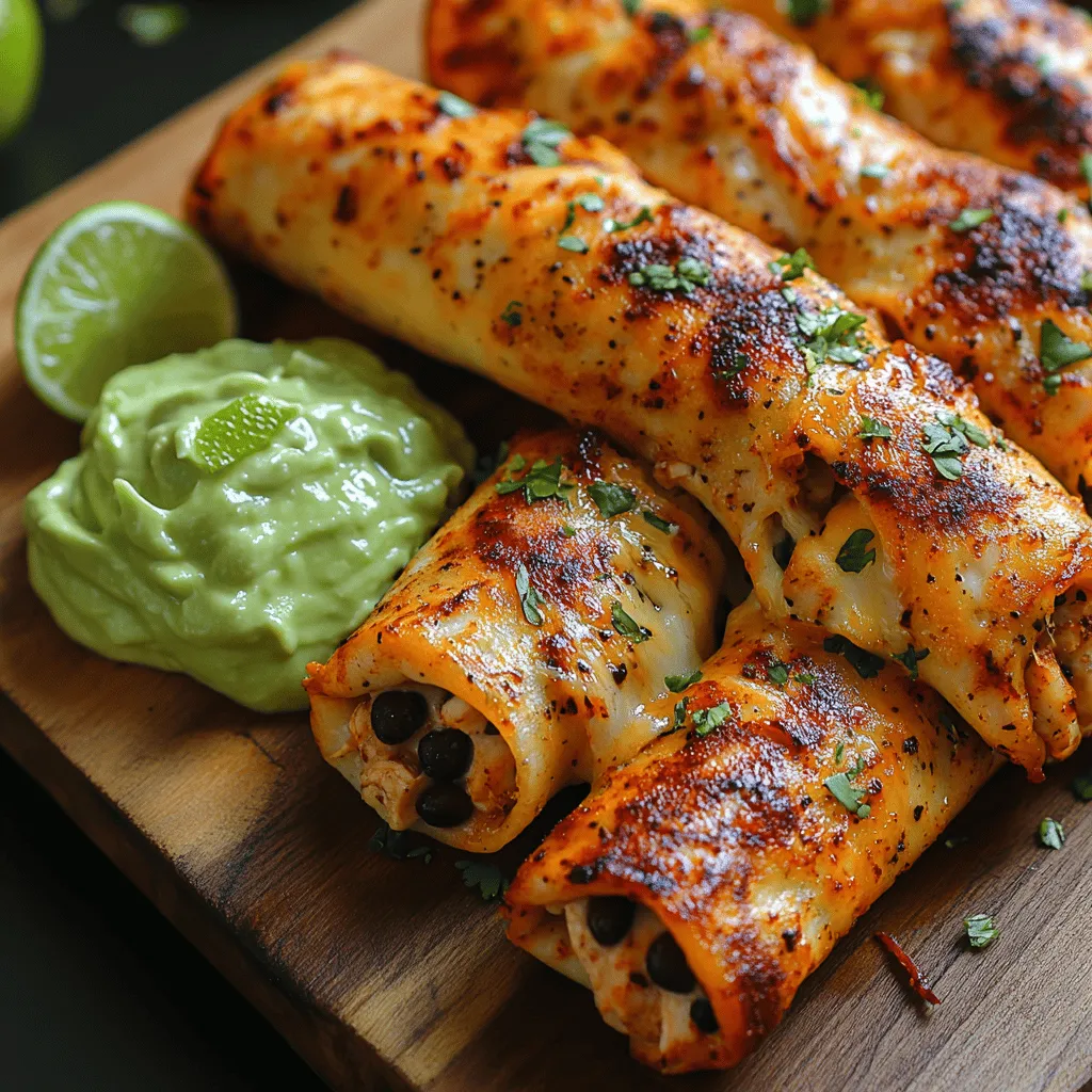 Crispy Baked Chicken Taquitos are a delightful dish that has captured the hearts and taste buds of food lovers around the globe. Combining tender shredded chicken, melty cheese, and a medley of spices, these rolled tortillas offer a satisfying crunch with every bite. Their appeal lies not only in their flavor but also in their versatility; they can be served as a snack, appetizer, or main course, making them a favorite for gatherings, game days, or family dinners.