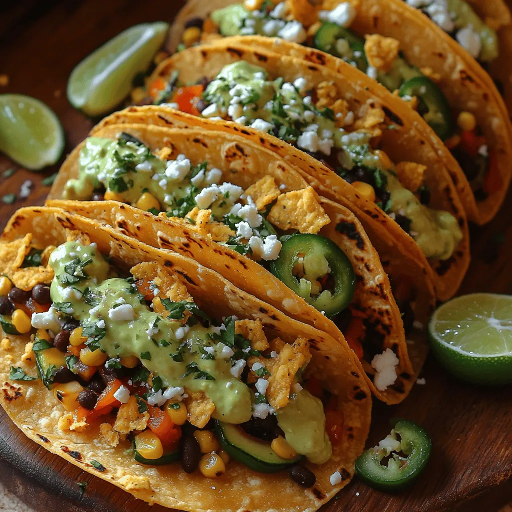 Tacos have become a staple in modern cuisine, transcending borders and appealing to a diverse range of palates. Their versatility, quick preparation, and ability to cater to various dietary preferences have solidified their place in not just street food culture but also in gourmet dining. From traditional meat-filled varieties to innovative plant-based versions, tacos have adapted to meet the needs of health-conscious eaters, food lovers, and everyone in between. One particular recipe that stands out in the realm of vegetarian tacos is Spicy Crunchy Veggie Tacos. These vibrant bites are not only packed with flavor but also offer a plethora of health benefits, making them an ideal choice for anyone looking to enjoy a delicious meal without compromising on nutrition.