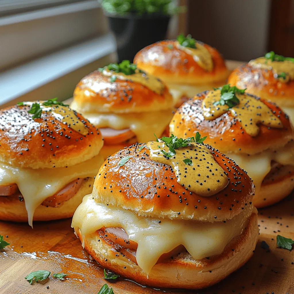 Sliders have taken the culinary world by storm, emerging as one of the most beloved party foods and snacks. Their bite-sized nature makes them an ideal choice for gatherings, allowing guests to indulge in a variety of flavors without the commitment of a full-sized sandwich. Whether you're hosting a casual get-together, a game day party, or a festive celebration, sliders offer an effortless way to please a crowd. Among the myriad of slider recipes, Savory Ham and Swiss Sliders stand out as a classic and delicious option that is sure to delight your guests.